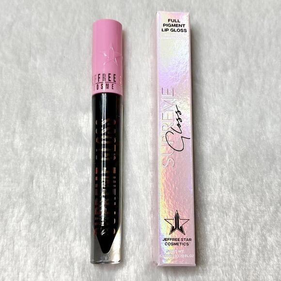 NIB Jeffree Star Supreme Gloss Full Pigment Lip Gloss Weirdo Full Size 5.10ml - Picture 2 of 10